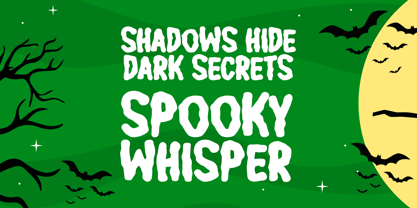 Spook Sector Font Poster 2