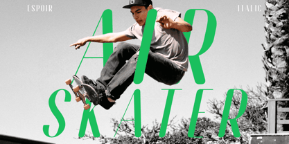 Espoir Rounded Font Poster 2