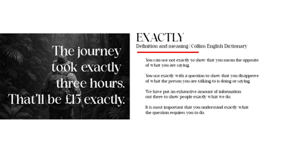 Exactly Font Poster 6