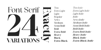 Exactly Font Poster 2