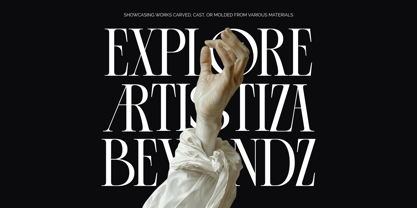 Arganica Brannds Font Poster 2