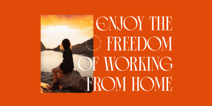 Arganica Brannds Font Poster 9