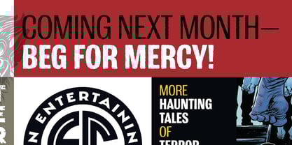 Grange Rough Font Poster 5