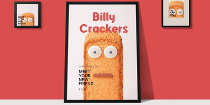 Fenord Rounded Font Poster 5