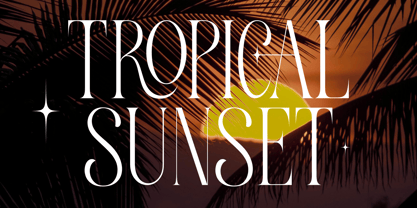 Pearl Tropical Font Poster 3