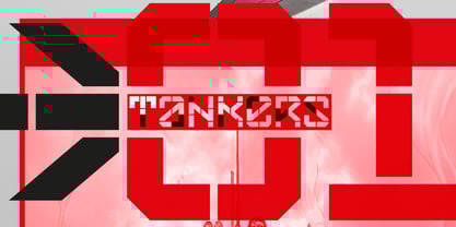 Recon Font Poster 11