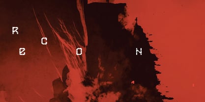 Recon Font Poster 2
