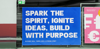 Twilight Blash Font Poster 2