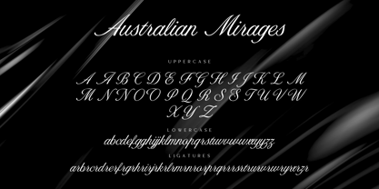 Australian Mirages Font Poster 14