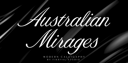 Australian Mirages Font Poster 1