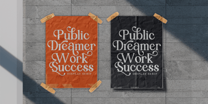 Bright Elegance Font Poster 7