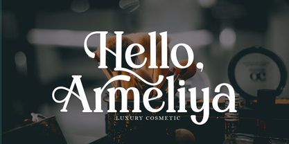 Bright Elegance Font Poster 2