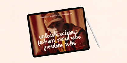 Earthy Nautical Font Poster 12