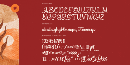 Earthy Nautical Font Poster 9