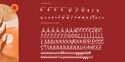 Earthy Nautical Font Poster 15
