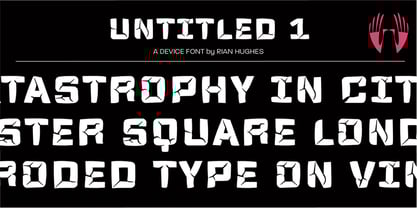 Untitled 1 Font Poster 6
