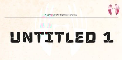 Untitled 1 Font Poster 5