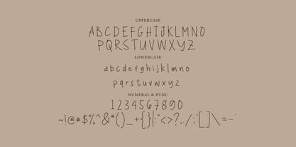 Back Boys Handwritten Font Poster 7