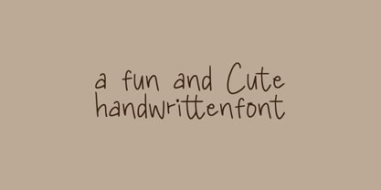 Back Boys Handwritten Font Poster 6