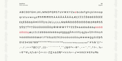 Dashford Font Poster 6