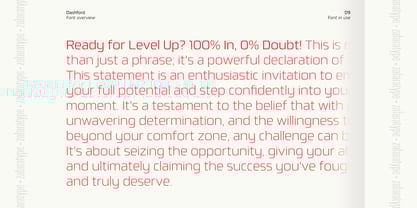 Dashford Font Poster 9