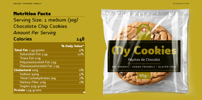 Vulgat Font Poster 13