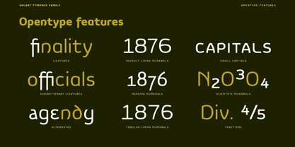 Vulgat Font Poster 9