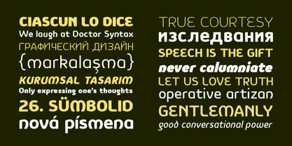 Vulgat Font Poster 8