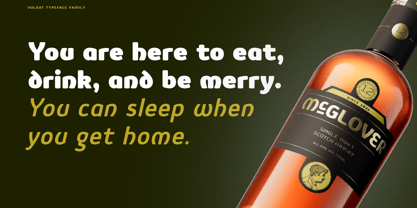 Vulgat Font Poster 5