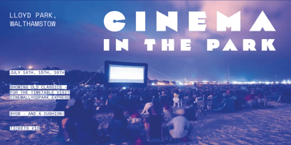 Impetus Font Poster 11