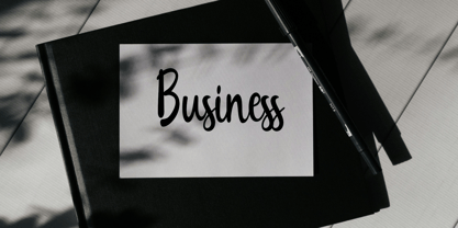 Hello Girl Modern Font Poster 2