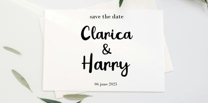 Hello Girl Modern Font Poster 5