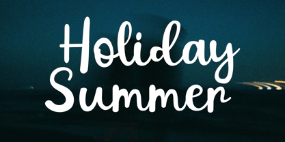 Hello Girl Modern Font Poster 3