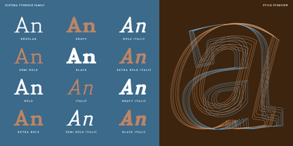 Xcetera Font Poster 2