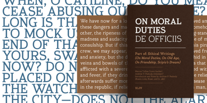 Xcetera Font Poster 10