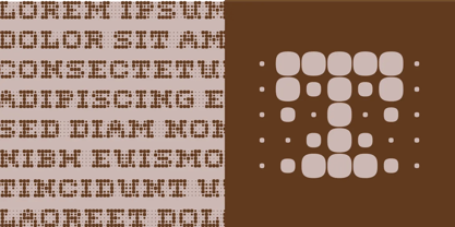 Monitor Font Poster 3