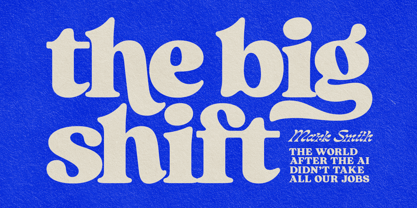 Sunday Club Font Poster 9