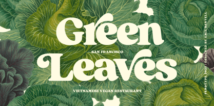 Sunday Club Font Poster 3