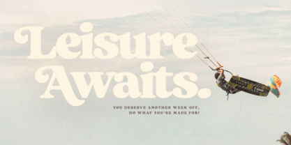 Sunday Club Font Poster 7