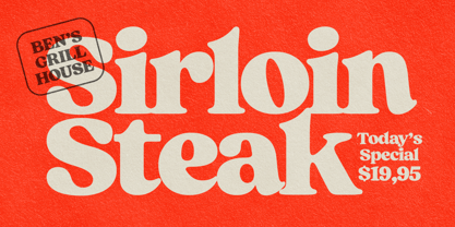 Sunday Club Font Poster 8