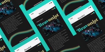 Quirlone Font Poster 7