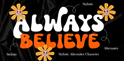 Another Nothing Font Poster 4