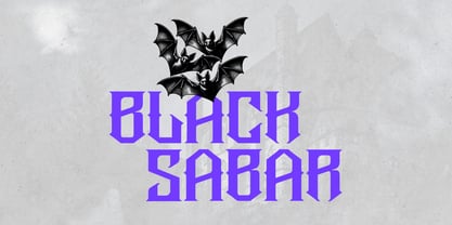 Metal Mesar Font Poster 2