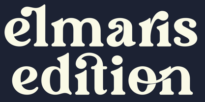 Elmaris Font Poster 8