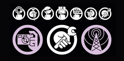 Pic Format Font Poster 2