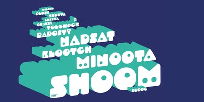 Droog Font Poster 3