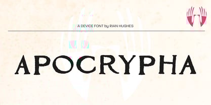 Apocrypha Font Poster 7
