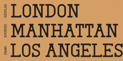 Heavy Truckit Font Poster 3