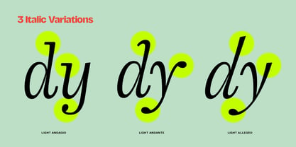 Overture Font Poster 3