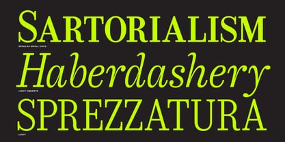 Overture Font Poster 4
